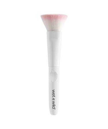 wet n wild Kabuki Brush, Flat Top Blending Brush, For Liquid & Mineral Foundation, Ergonomic Handle 1 Count (Pack of 1) Flat Top Brush