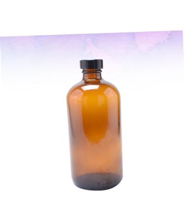 Cabilock Sealing Glass Bottle 4pcs Sealing Honey Pot Glass Water Bottle Glass Container Kit Glass Bottle With Cover Plastic Cap - Buy Online on SooperMarket.com