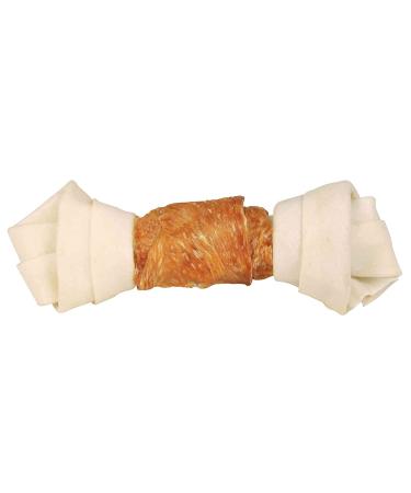 Trixie Denta Fun Knotted Chewing Bone with Chicken for Dog 120 g 120 g (Pack of 1)