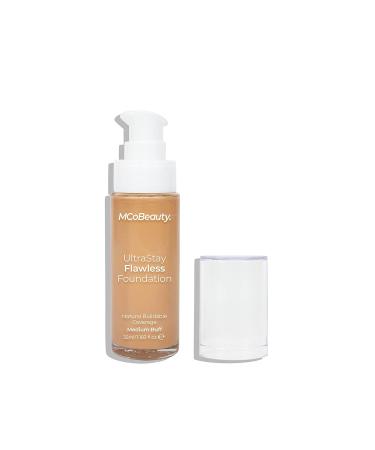 MCoBeauty Ultrastay Flawless Foundation - Corrects Skin Tone, Lightweight Coverage - Medium Buff Shade - 1 Oz - Buy Online on SooperMarket.com