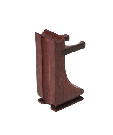 zroven Shaving Holder Stand for Shaving Razor Brush Solid Wood Shaving Tool Organizer