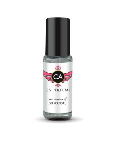 CA Perfume Impression of Jean Paul So Scandal For Women Replica Fragrance Body Oil Dupes Alcohol-Free Essential Aromatherapy Sample Travel Size Concentrated Long Lasting Roll-On 0.14 Fl Oz/4ml-X1 J. P. GUILTIER SO SCANDAL IMPRESSION 0.14 Fl Oz (Pack of 1)