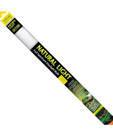 Exo Terra Natural Light ideal daylight for all reptiles amphibians invertebrates and plants fluorescent tube T8 15W 45cm 15W - 45cm