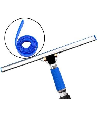 41 Inch Rubber Strip Glass Squeegee Refills Window Cleaner Scraper Strip Replacement Window Glass Cleaning Tool 2 Colors Black - Buy Online on SooperMarket.com