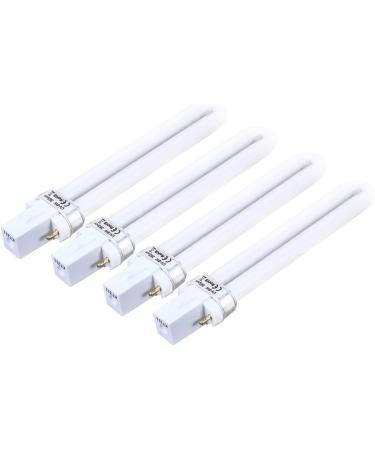 4 Pack 9W LED UV Tube 365nm Replacement Bulbs for Nail Art Dryer Lamp - Buy Online on SooperMarket.com