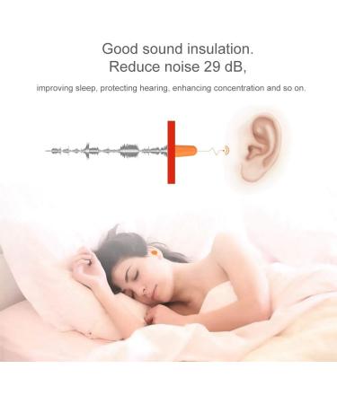 Ear Plugs Orange Earplugs Type for Working Sleeping - Buy Online on SooperMarket.com