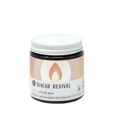 Shear Revival Loyal Sea Clay Styling Balm - Hair Styling Balm with Bergamot Amber & Rosemary Scent 3.4 oz