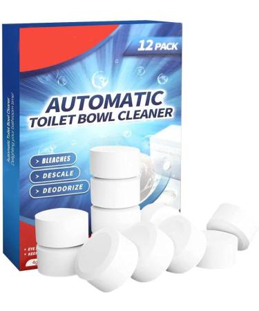 12PCS Box Toilet Cleaning Tablets Toilet Cleaners with Bleach Slow Releasing for Bathroom Toilet Tank - Buy Online on SooperMarket.com