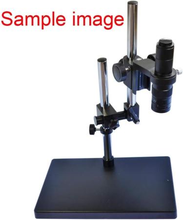 HAYEAR Heavy Boom Stereo Metal Table Stand for Industrial Microscope - Universal Large Platform, 50MM Lens Holder Ring Support, 3D Mode Adjust - Buy Online on SooperMarket.com