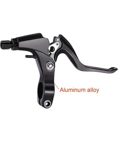 Lomodo 4-Piece Bicycle Brake Accessories Set | Aluminium Alloy Brake Levers & Brake Wire for Mountain/Road/MTB Bike - Black - Buy Online on SooperMarket.com