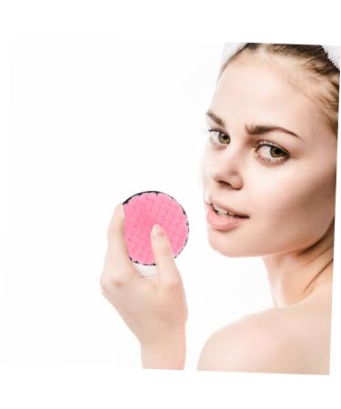 NOLITOY 6pcs Fluffy Makeup Remover Pads | Plush Round Cleaning Puffs for Eye & Face Makeup | Soft Powder Sponge Towels - Buy Online on SooperMarket.com