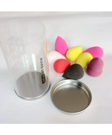 Dry and Wet Use Mini Makeup Sponge Set Small Makeup Sponges for Liquid Powder Cream - Multi-colored 8 Pieces