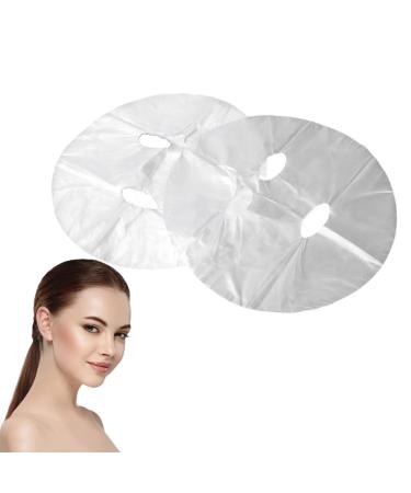 100 pieces disposable plastic film Face mask paper diy beauty skin care facial mask sheet face mask paper blade skin care moisturizing home diy care