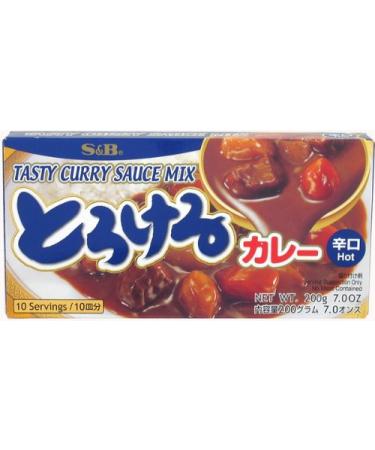 S&B Torokeru Japanese Curry - Hot 200g
