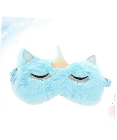 NOLITOY Night Blindfold Sleep Mask | Comfortable Eye Cover for Better Sleep | Blue | International Shipping Available - Buy Online on SooperMarket.com