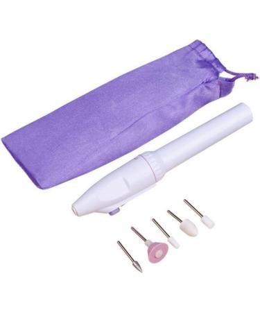 Electric Nail Drill Professional Electric Manicure Pedicure Nail File Set Portable Mini Nail Drill System Manicure Polishing Shape Tools With 5 Grinding Head 1Set Battery Not Included - Buy Online on SooperMarket.com