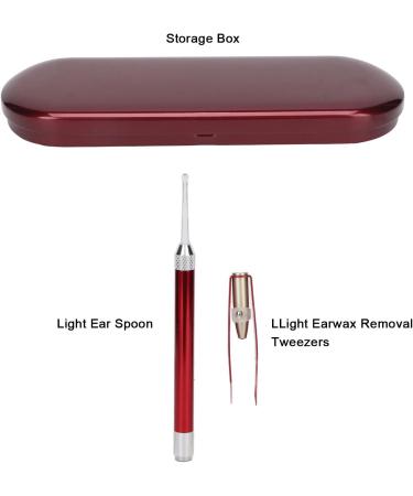 Stainless Steel Light Ear Wax Removal Spoon Set for Daily Use - 2pcs - Buy Online on SooperMarket.com