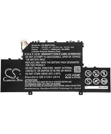 Buy 4800mAh 7.6V Battery Replacement for Air 12.5 - 161201-AA 161201-AQ R10B01W 161201-01 | Fast International Shipping - Buy Online on SooperMarket.com