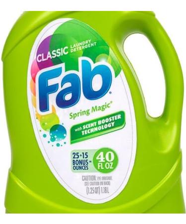 Buy Fab Spring Magic Liquid Laundry Detergent 40-oz | International Shipping Available - Buy Online on SooperMarket.com