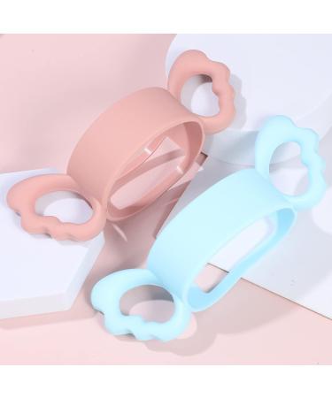 Toddmomy 4PCS Baby Bottle Handles - Silicone Grip Holder for Kids | Perfect for Small Hands | International Shipping Available - Buy Online on SooperMarket.com