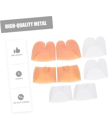 Healvian Silicone Toe Cover Sleeves - 4 Pairs | Gel Toe Protector Caps for Comfort and Cushioning - Buy Online on SooperMarket.com