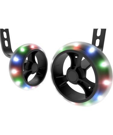 Jetson Electric Bike Spark Light-Up Training Wheels | Motion Activated 4 Inch Wheels for 12-20-inch Bikes | Durable Steel Brackets | Ages 3 - Buy Online on SooperMarket.com