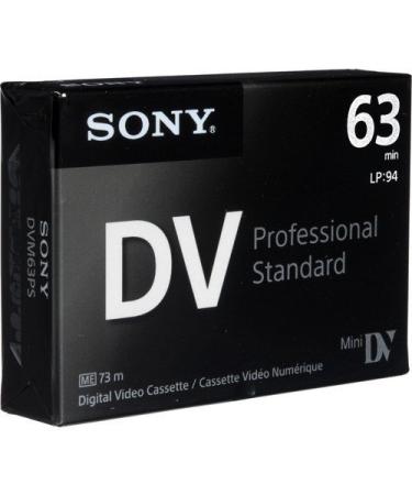 Sony DVM63PS MiniDV 63min Professional Standard - 5 Pack