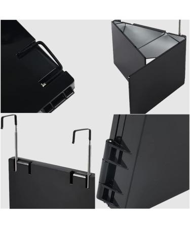 OySeyFo 3 Way Barber Mirror with Height Adjustable Hooks - Trifold Mirror for Haircut, Shave, Trim - 10X Magnification for Makeup - Grooming Gift - Buy Online on SooperMarket.com