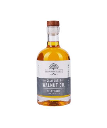 Fresh Vintage Farms, Walnut Oil, Cold Press, California Grown, Great for Cooking, Baking, Grilling, Dipping, & Salads