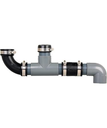 Buy Teichpoint Flexible Rubber Sleeve | PVC Elastomer Coupling for Garden Pond Sanitary Household & Caravan Installations (110 mm) - International Shipping Available - Buy Online on SooperMarket.com