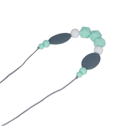 Sensory Chew Necklace for Kids - Silicone Teething Necklace for Boys or Girls | Adjustable Length Autism Chew Toy - Buy Online on SooperMarket.com