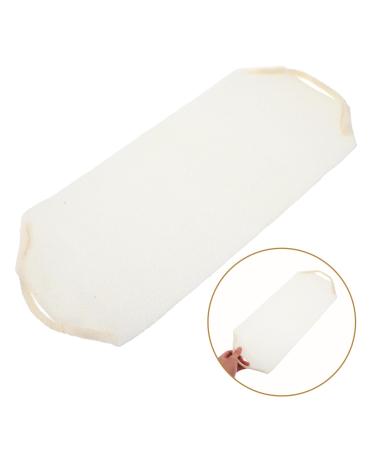 NOLITOY Exfoliating Back Rub Bath Towel & Washcloth with Handles | Long Body Scrubber for Shower | Nylon Foaming Puff - Ideal for a Refreshing Bath Experience - Buy Online on SooperMarket.com
