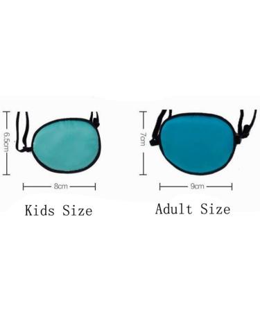 1PC Black Unisex Adult Adjustable Soft Eye Patch Silk Single Eye Mask Amblyopia Corrected Visual Recovery Eye Patches Full Cover for Lazy Eye Astigmatism Training Eye Care - Buy Online on SooperMarket.com