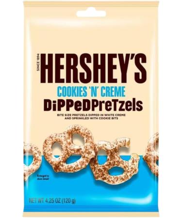 Pretzel Bundle Consisting of Hershey's Cookies 'N' Creme Chocolate Dipped Pretzels 120g (2 Pack) - Buy Online on SooperMarket.com