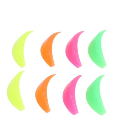 Lash Pads - 4 Pairs Reusable Soft Eyelash Perming Curlers in Mixed Colors | Beauty Salon Essentials | International Shipping Available - Buy Online on SooperMarket.com