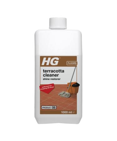 HG Terracotta Clean & Shine Product 86 Restoring Cleaner for Natural Stone Concentrated Mopping Cleaner with Fresh Scent - 1 Litre (191100106)