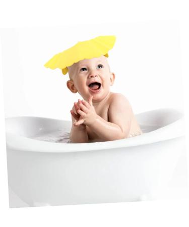FRCOLOR 2pcs Shampoo Cap Bonnets for Toddlers - Bath Visor & Sun Hat Combo | Assorted Colors | 29.5X27.5CM - Buy Online on SooperMarket.com