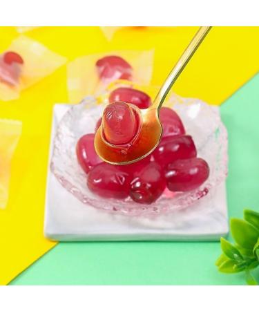 Peeled fruit juice gummies 108g/box lychee mango grape flavored soft candy delicious fudge chewing candy healthy candy wedding candies casual desserts dim sum snacks gift pack (Mixed Flavors 8box) Mixed Flavors 8box - Buy Online on SooperMarket.com