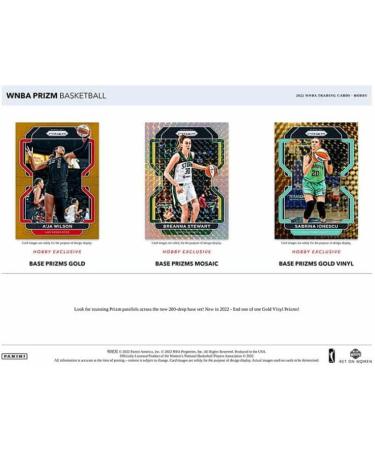 2022 Panini Prizm WNBA Basketball Hobby Box | 12 Packs - Buy Online on SooperMarket.com