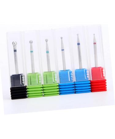 minkissy Nails Drill Bits Nail Drill Bits Nail Grinding Head Manicure Drill Bits Electric Set - Buy Online on SooperMarket.com