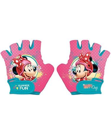 Disney Girls Minnie Mouse Cycling Gloves - Multicoloured - Size S - International Shipping Available - Buy Online on SooperMarket.com
