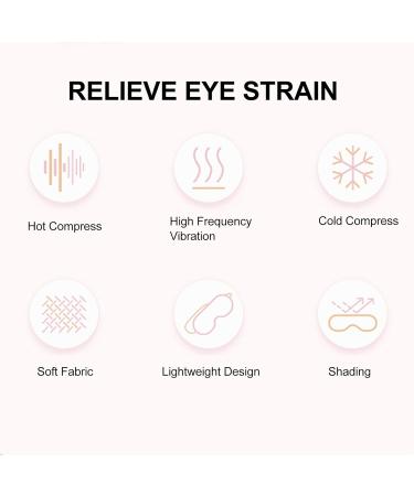 Premium Eye Massager with Heat - Relieve Eye Fatigue Reduce Swelling & Dark Circles | Ideal for Dry Eyes & Cooling Relief - Shop Now! - Buy Online on SooperMarket.com
