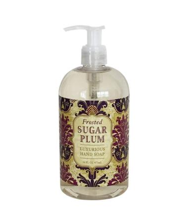 Greenwich Bay Trading Company Holiday Collection: Frosted Sugar Plum 16oz Hand Soap (GB-HC-FSP-05)