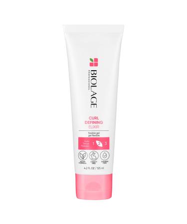 Biolage Styling Curl Defining Elixir | Natural Movement & Shine Without Stiffness | For Frizzy Hair | Paraben-Free | Vegan | 4.2 Fl. Oz