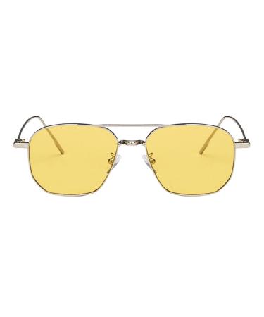 Protective glasses children blue light filter glasses without prescription gaming glasses Computer-fat-fold filter glasses false glasses glasses oval z1103z_1 yellow unit size