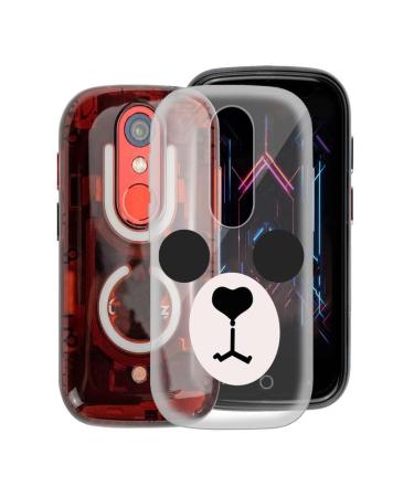 KJYFOANI Phone Case for Unihertz Jelly Star (3.00") Shockproof Bumper Soft Cover Shell Ultra-Slim Stylish X Anti-Yellowing Protection Case for Unihertz Jelly Star for Women/Girl - Cartoon
