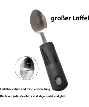 Adapted Cutlery for Parkinson's Arthritis & Disabilities - Ergonomic Solutions for Shaky Hands - Buy Online on SooperMarket.com