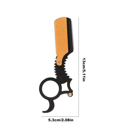 Yatlouba Professional Cut-Throat Razor | Premium Shaving Essentials for Men | Ideal for Travel Business Home and Outdoor Adventures - Buy Online on SooperMarket.com