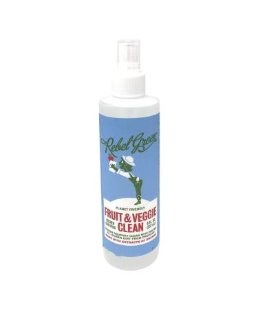 REBEL GREEN Fruit & Veggie Clean Produce Wash Spray 8 FZ
