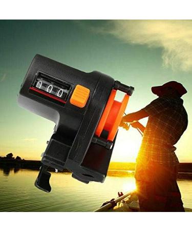 0-999m Portable Fishing Line Counter with Digital Length Display - Fish Finder Depth Gauge Tackle Tool for Outdoor Enthusiasts - Buy Online on SooperMarket.com
